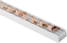 Шина соединительная 3-фазная 101,6 см EKF типа PIN-4 (штырь) 63А (56 модулей) гребенка картинка